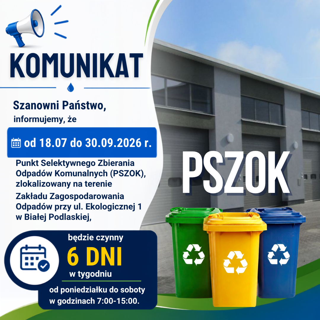 komunikat pszok
